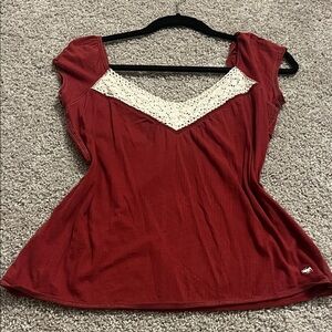 Abercrombie 2000s tshirt blouse